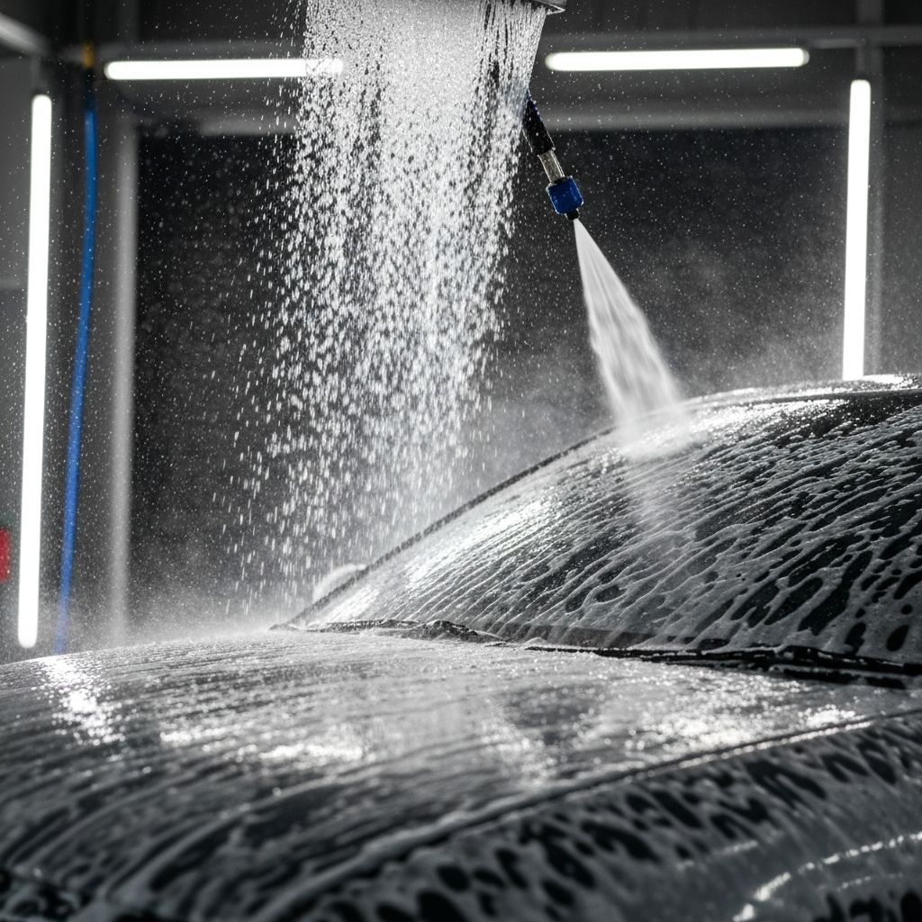 Professional car wash service